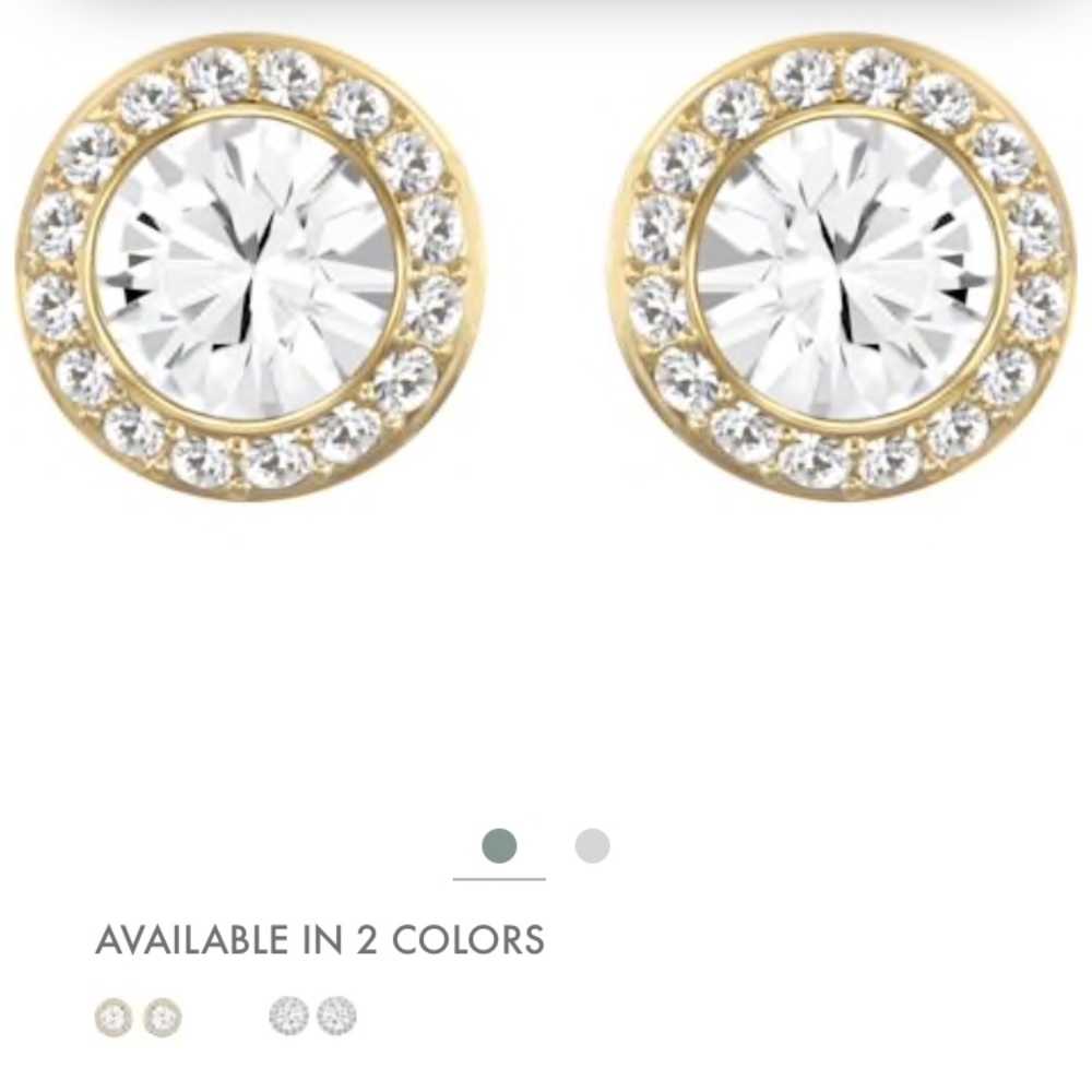 NWT, Swarovski Angelic Earrings with box